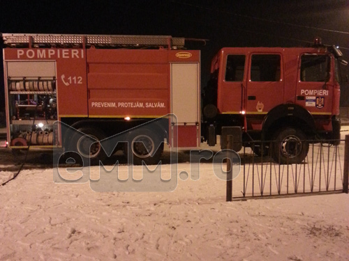 Foto: incendiu strada Barajului - Baia Mare (c) eMaramures.ro